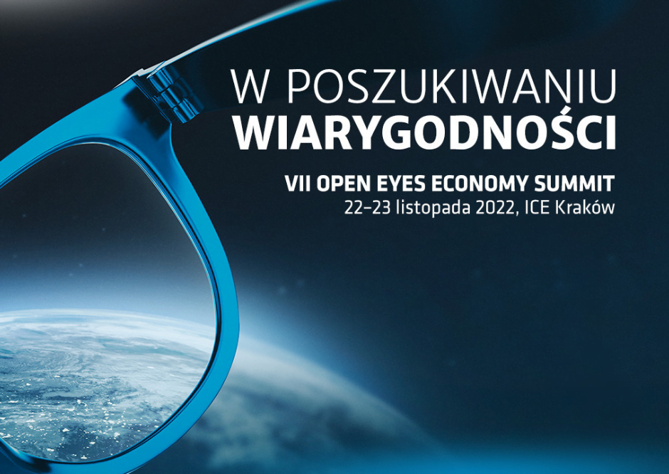 Zaproszenie do Wolontariatu podczas Open Eyes Economy Summit